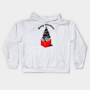 Merry Christmas for pug's Kids Hoodie